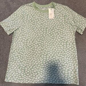 Primark women’s tee NWT size medium green/white
